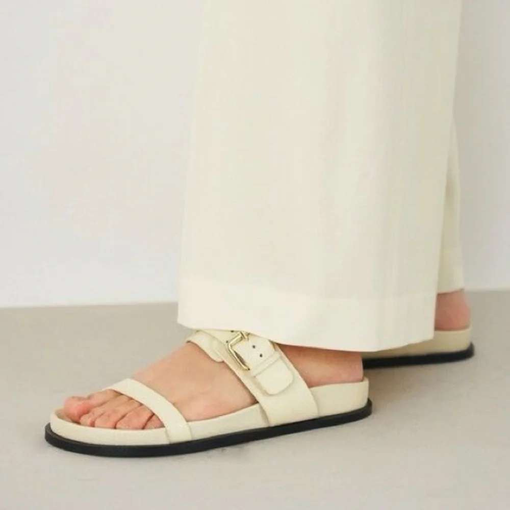 A.Emery Prince Sandals in Eggshell 38 - Picture 1 of 6